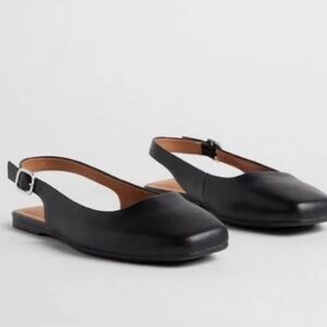NWT Torrid Black Slingback Flats